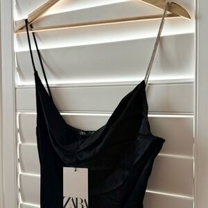 Zara crystal strap dress